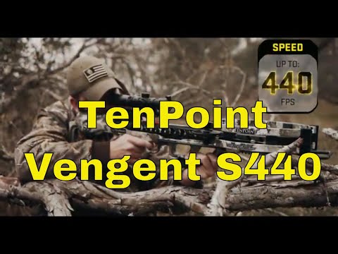 TenPoint Vengent S440 Specs Overview | The Fastest &amp; Narrowest Forward Draw Crossbow Ever!