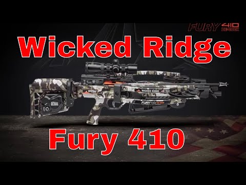 NEW 2022: Wicked Ridge Fury 410 De-Cock Crossbow