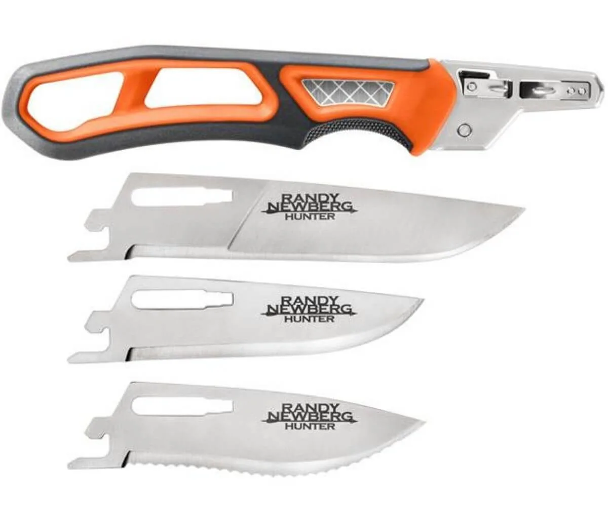 The 15 Best Hunting Knives for 2022 - Reviews & Beginner's Guide 19 Randy Newberg EBS Knife with Exchangable Blades