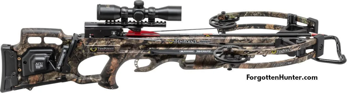 TenPoint Turbo M1 Review - Accurate, Powerful and Narrow Crossbow 5 TenPoint Turbo M1 ACUdraw 50 SLED Side Profile