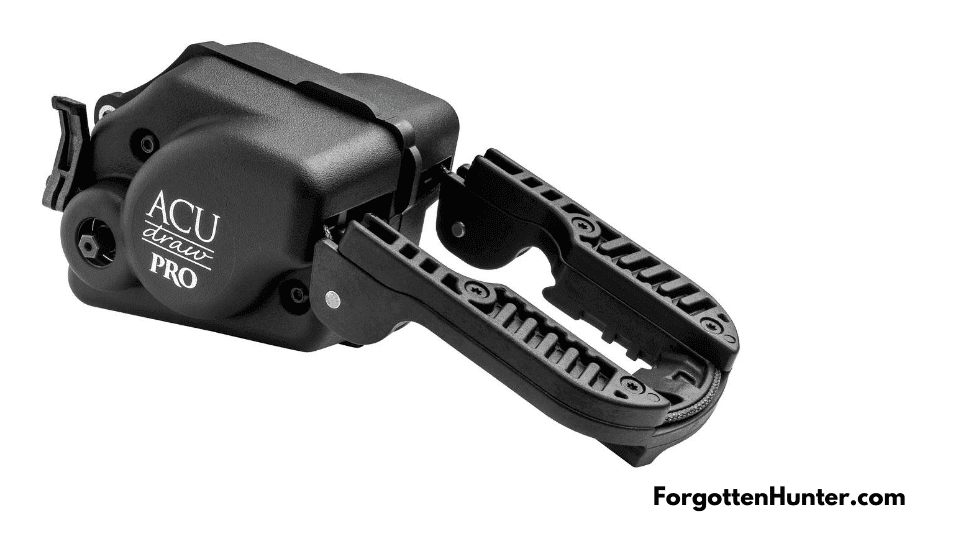 TenPoint Stealth NXT ACUdraw Pro Elite Package - 410 FPS Crossbow Review 6 ACUdraw Pro cocking device that is integrated in the stock of the Stealth NTX