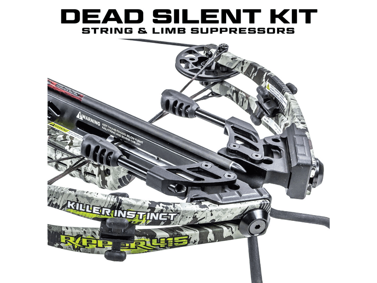 Killer Instinct Ripper 415 Crossbow Review 5 Killer Instinct Ripper 415 Dead Silent Kit