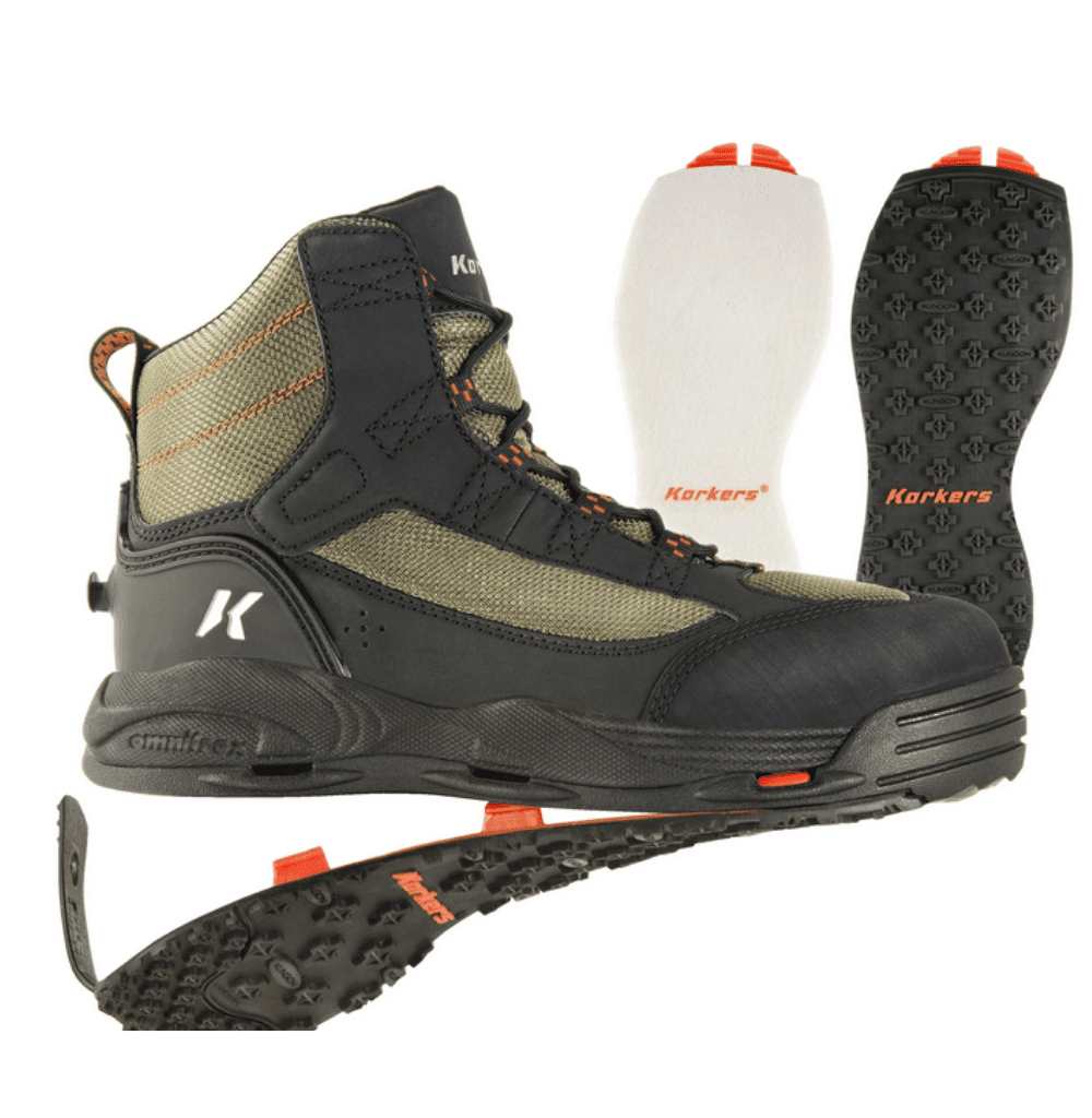 Korkers Greenback - best wading boots